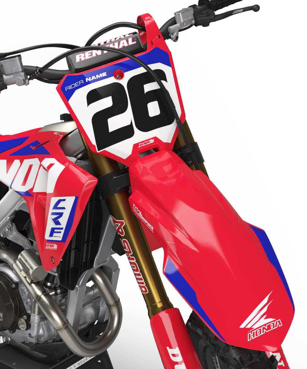 Works 26 Blue Graphic Kit for Honda's