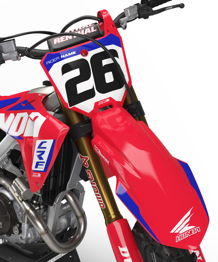 Works 26 Blue Graphic Kit for Honda's