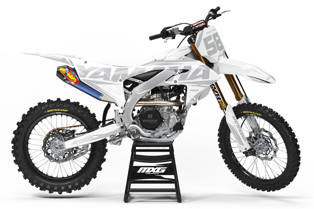Yamaha Distinct White Graphic Kit