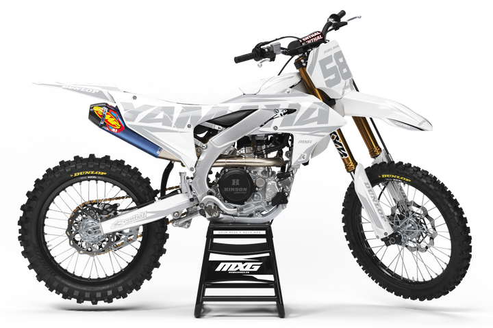 Yamaha Distinct White Graphic Kit