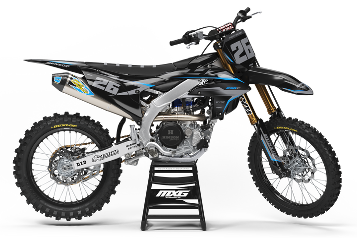 Yamaha Factory 26 Black Graphic Kit