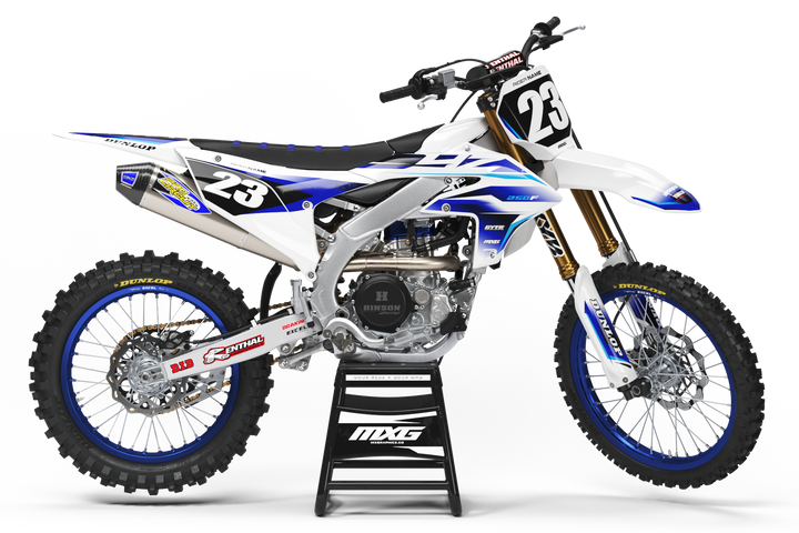 Yamaha Factory 26 White Graphic Kit
