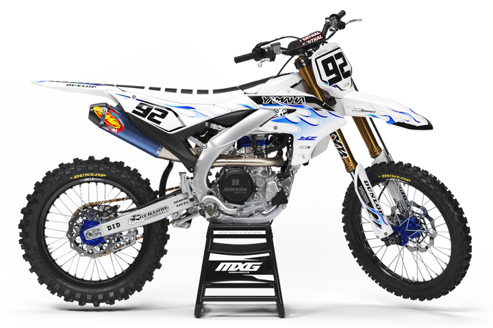 Yamaha Inferno White Graphic Kit