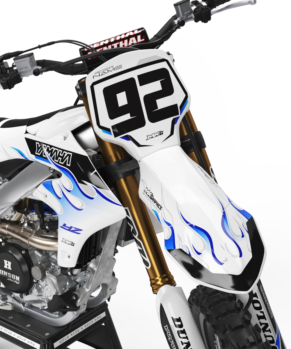 Yamaha Inferno White Graphic Kit