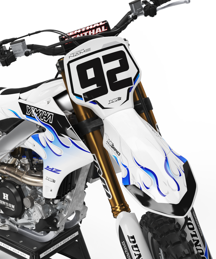 Yamaha Inferno White Graphic Kit