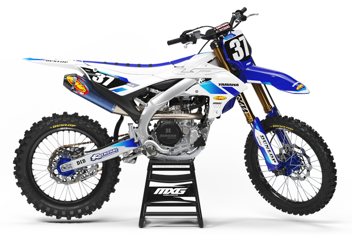 Yamaha Slant White Graphic Kit