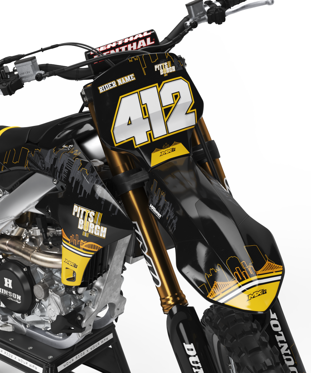 Yamaha Steel City Graphic Kit