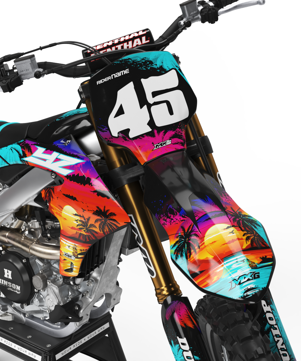 Yamaha Sunset Graphic Kit