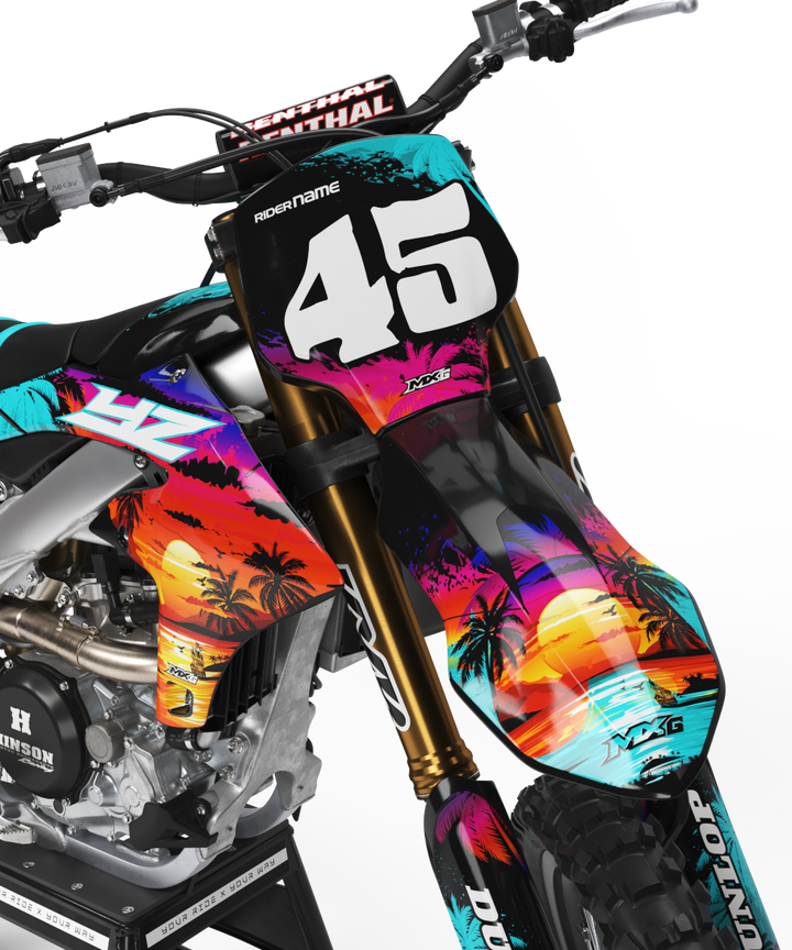 Yamaha Sunset Graphic Kit