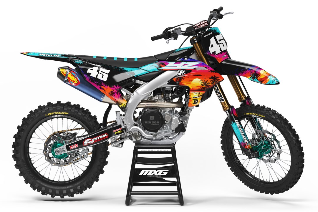 Yamaha Sunset Graphic Kit
