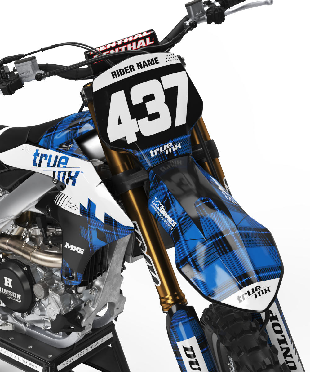 Yamaha True MX Plaid Graphic Kit