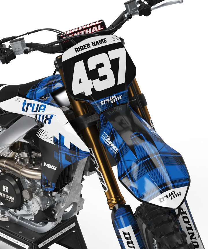 Yamaha True MX Plaid Graphic Kit