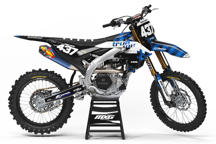 Yamaha True MX Plaid Graphic Kit