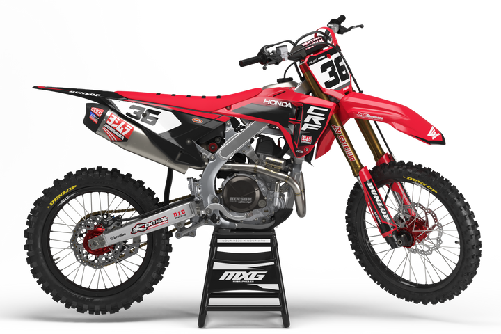 Supertech Black Graphic Kit for Honda's