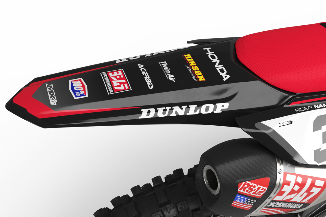 Supertech Black Graphic Kit for Honda's