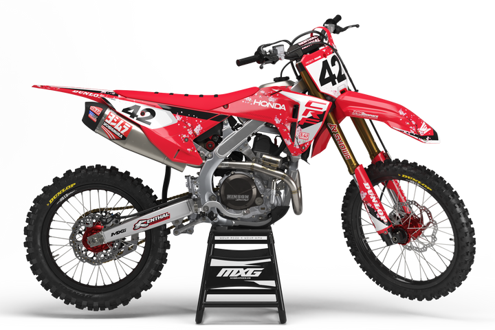 Sakura Red Graphic Kit for Honda's