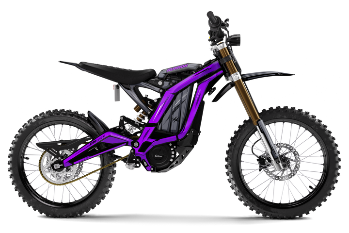 Surron Scribble Purple/Grey Graphic Kit