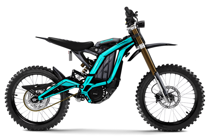 Surron Scribble Teal/Grey Graphic Kit