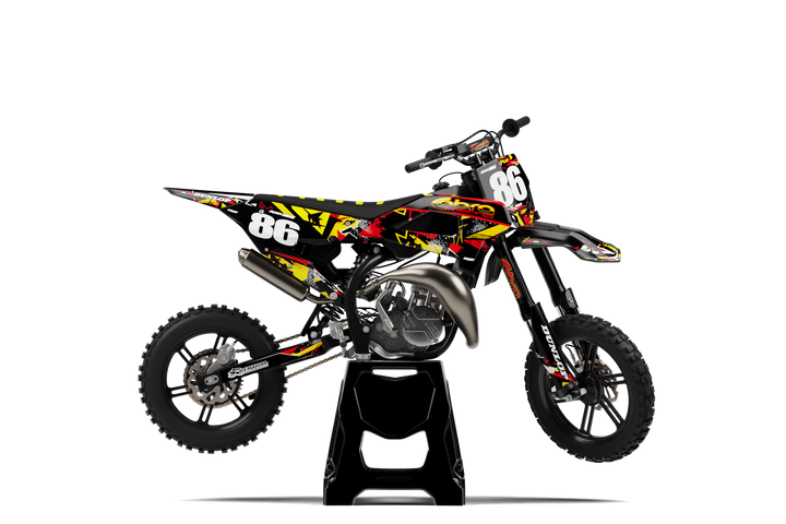Cobra Frenzy Yellow Graphic Kit