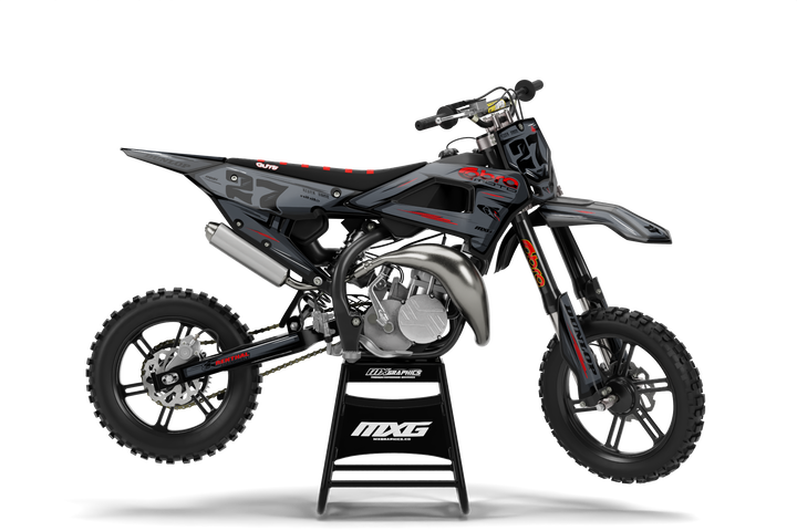 Cobra Scribble Grey Graphic Kit