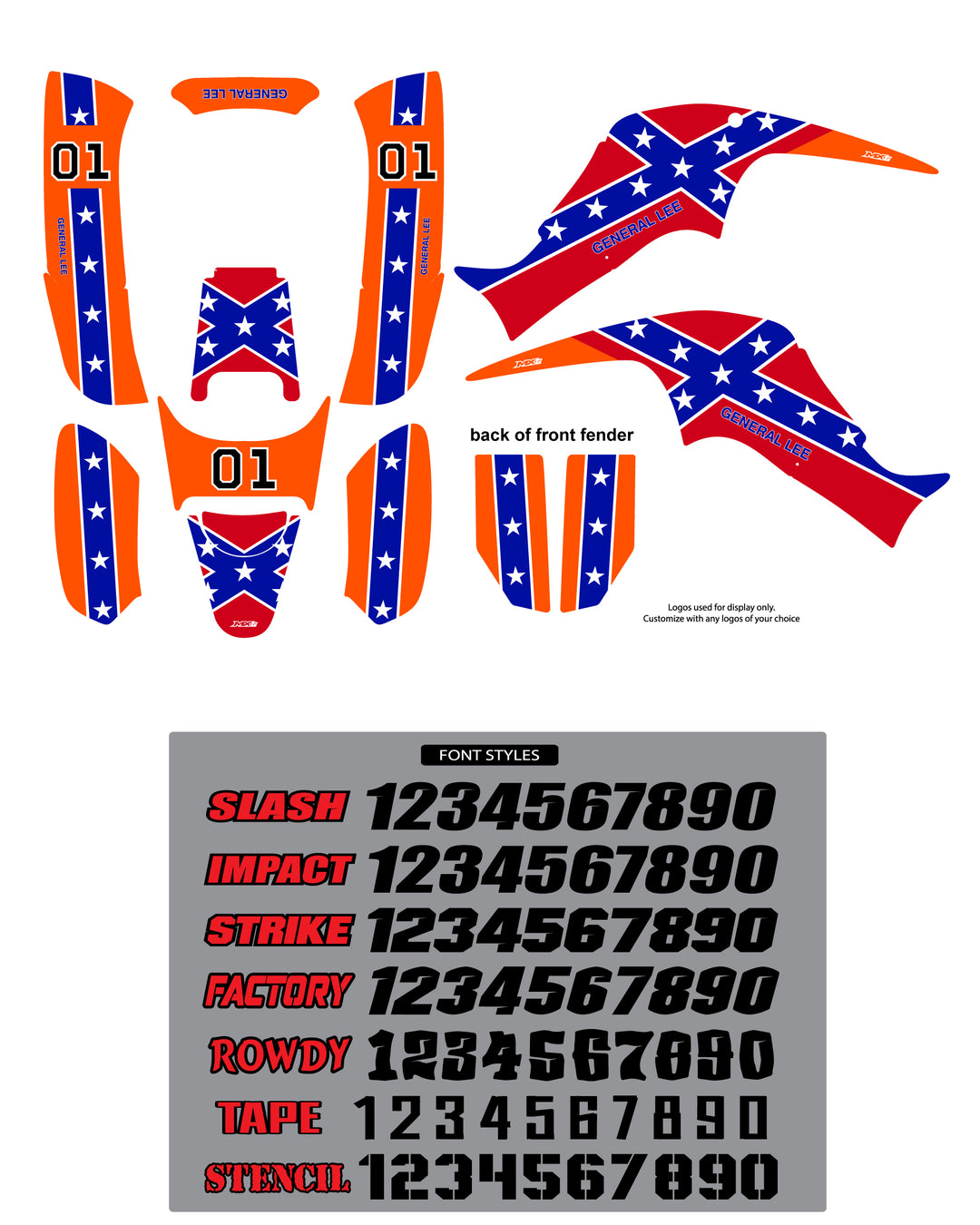 DRR General Graphic Kit