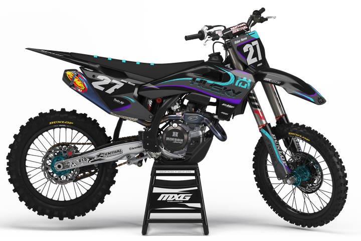 Husqvarna Warped Grey Graphic Kit