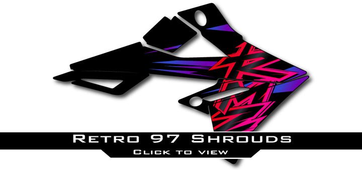 Suzuki Retro 97 Shroud Graphics