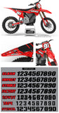 Stark Scatter Red Graphic Kit
