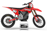 Stark Scatter Red Graphic Kit