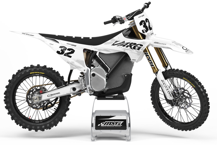 Stark Grunge White Graphic Kit