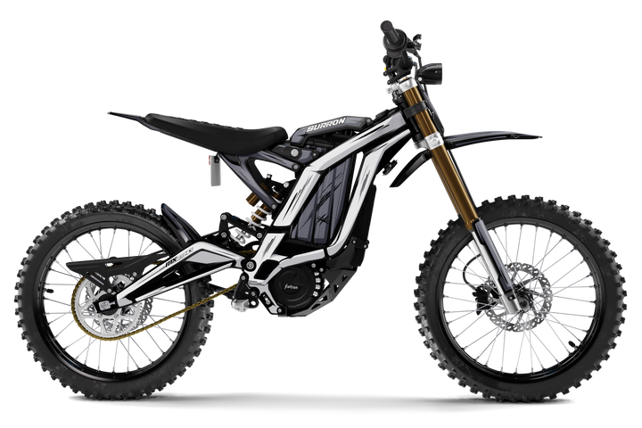 Surron Scribble White/Grey Graphic Kit