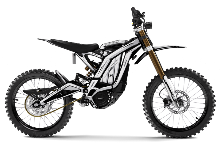 Surron Scribble White Graphic Kit