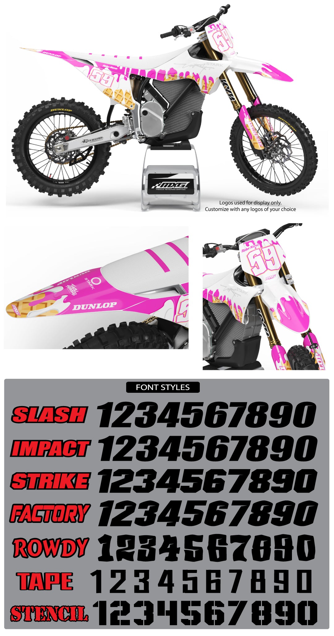 Stark Sweets Graphic Kit