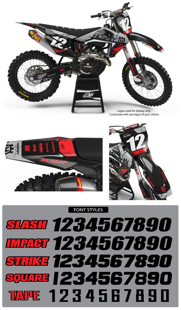 Husqvarna MX 16 Black Graphic Kit