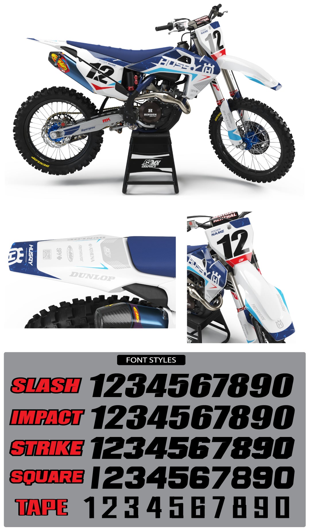 Husqvarna MX 16 Graphic Kit