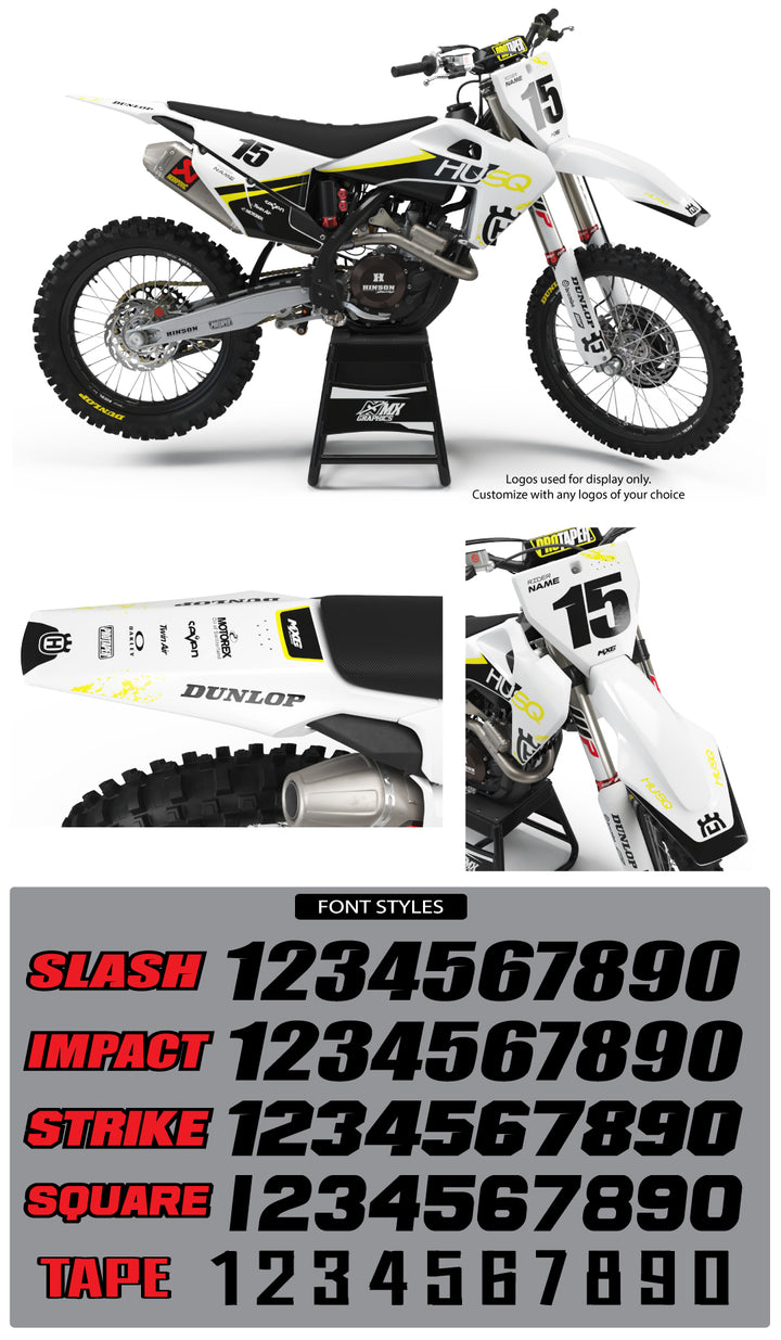 Husqvarna MX 29 White Graphic Kit