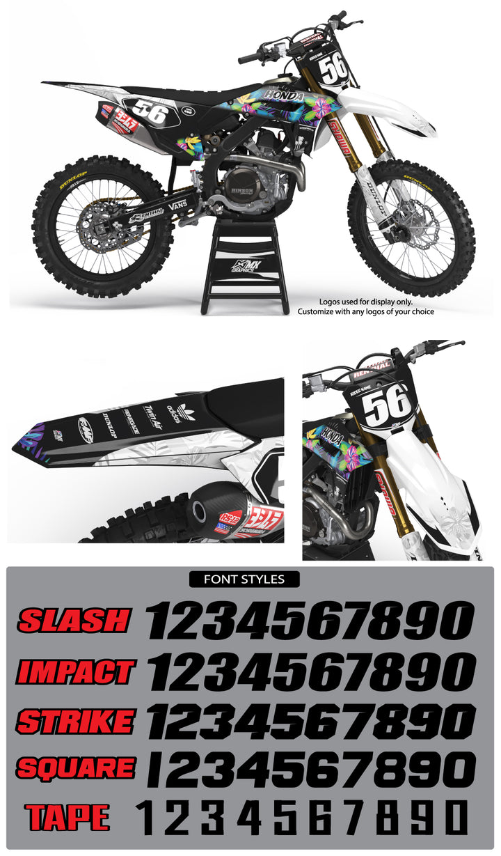 Aloha Graphic Kit for Honda's