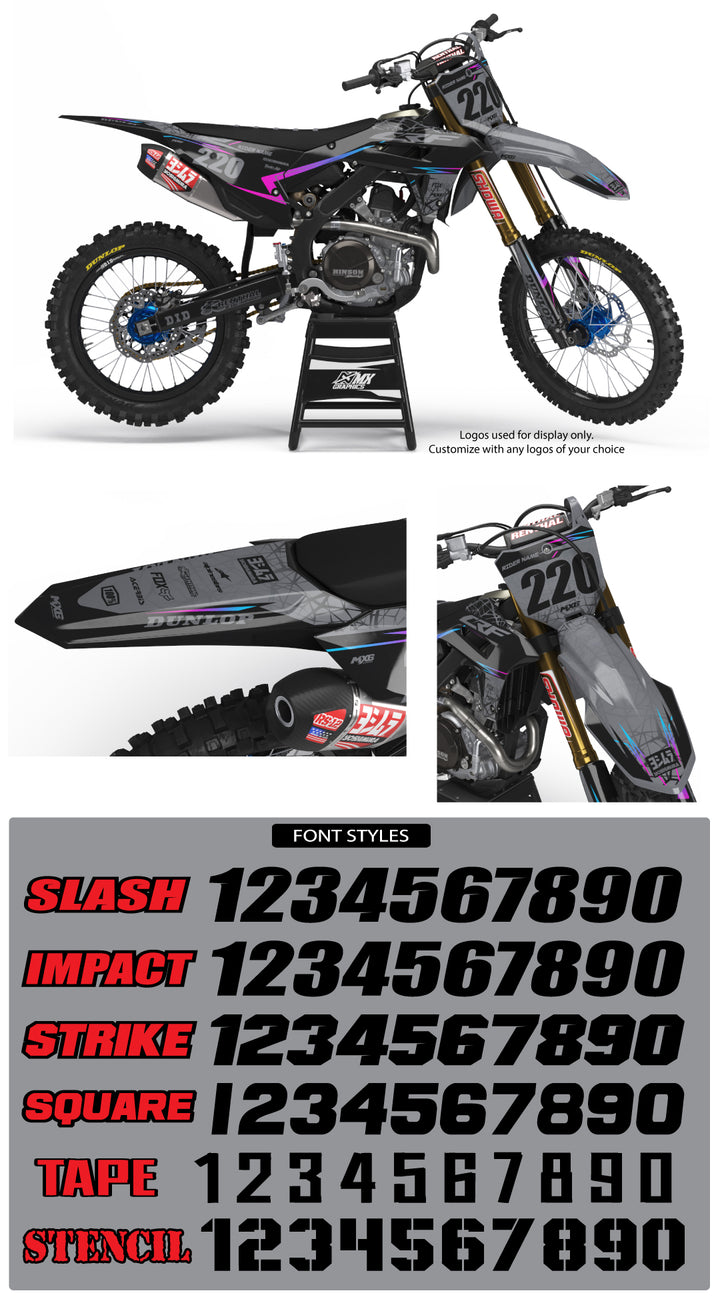 MX30 Graphic Kit for Honda's