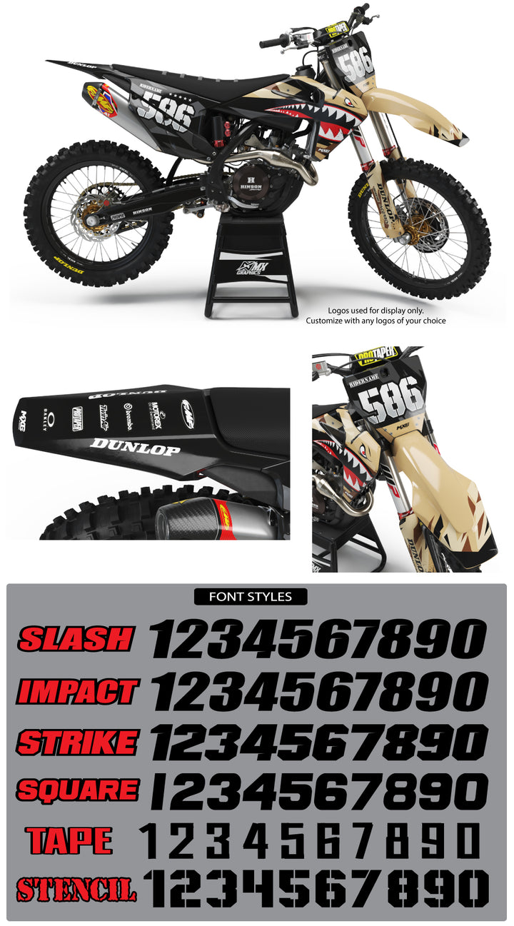 Husqvarna Bomber Graphic Kit