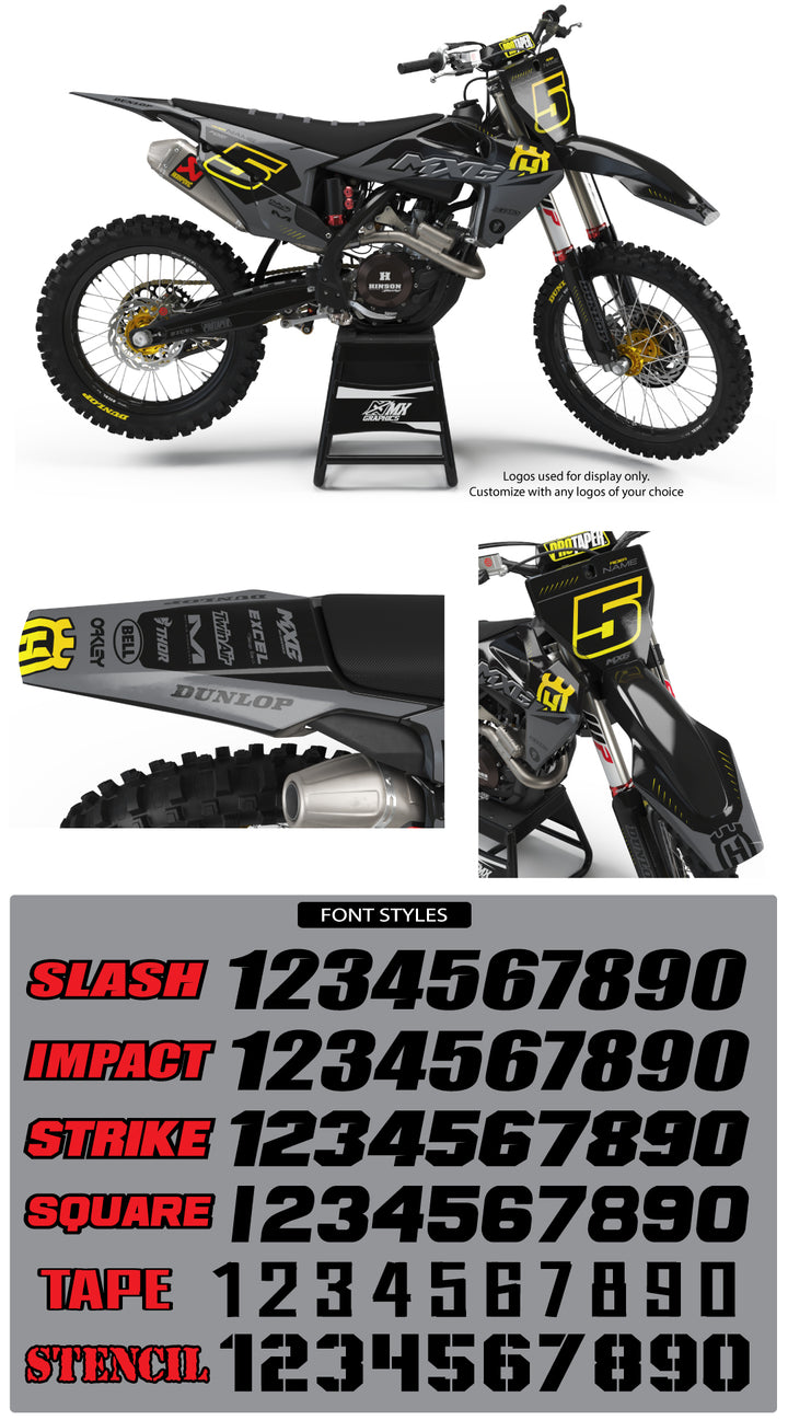 Husqvarna MX 20 Grey Graphic Kit