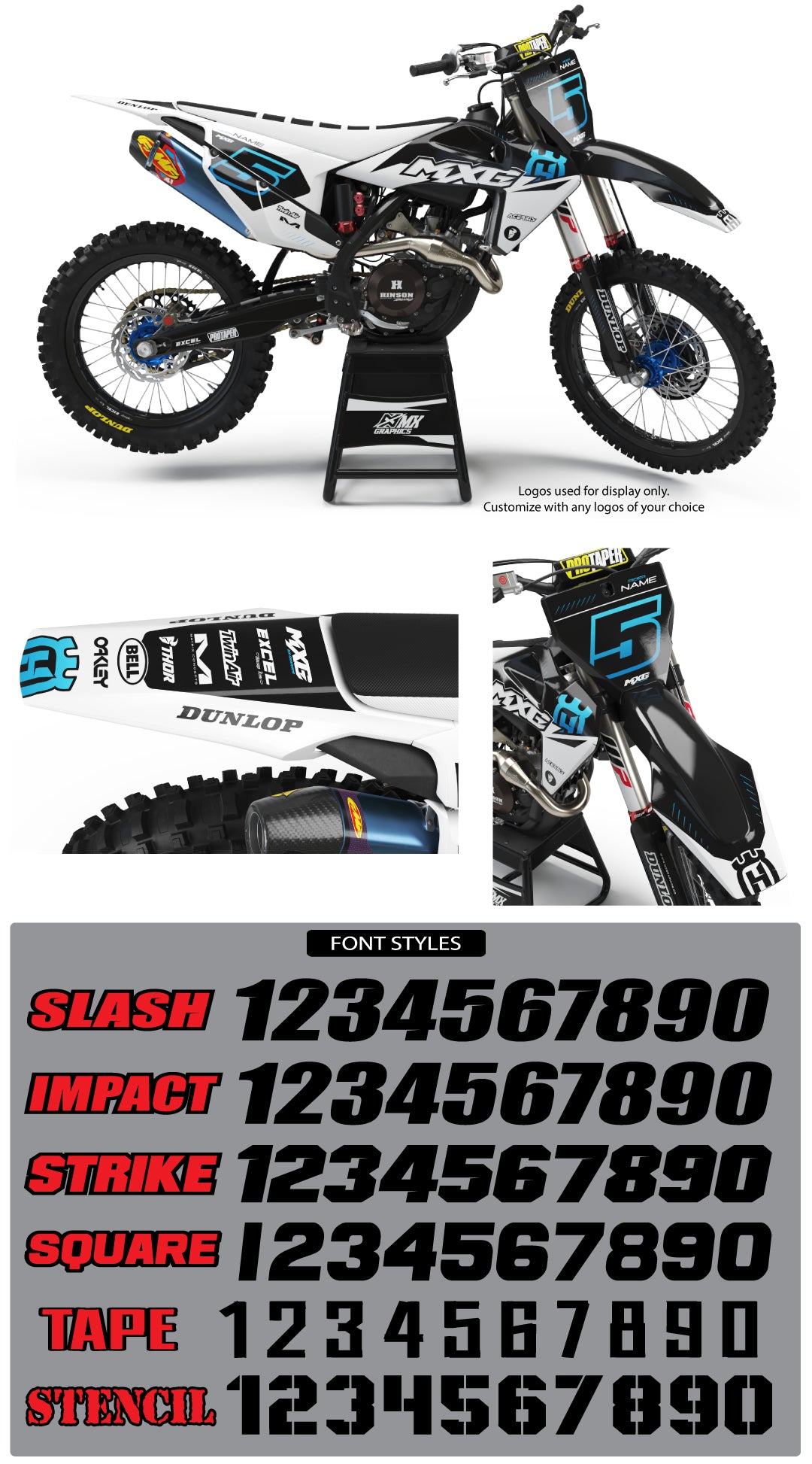 Husqvarna MX 20 Graphic Kit