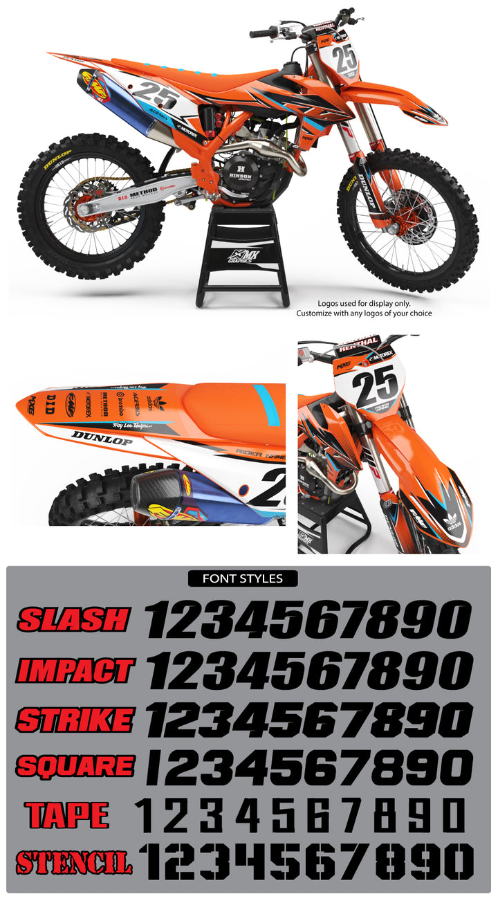 MX24 Graphic Kit for KTM