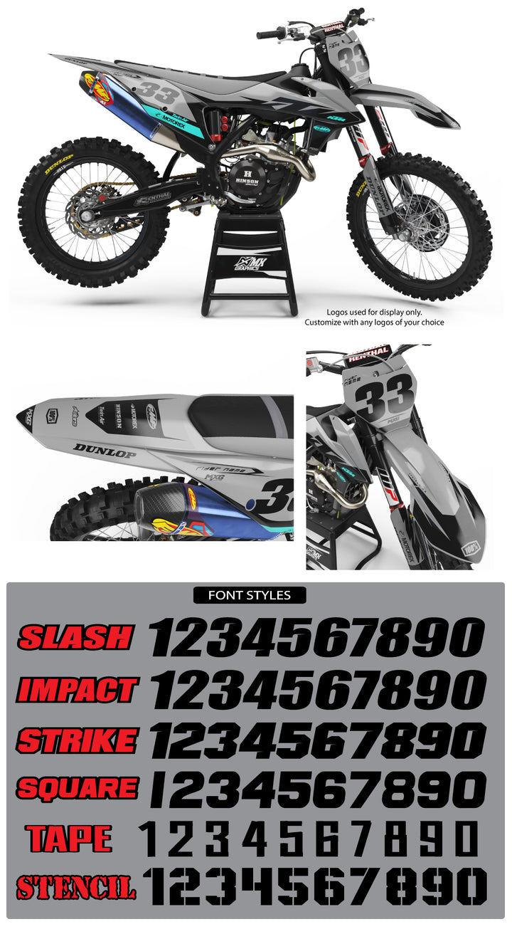 MX5 Grey Graphic Kit