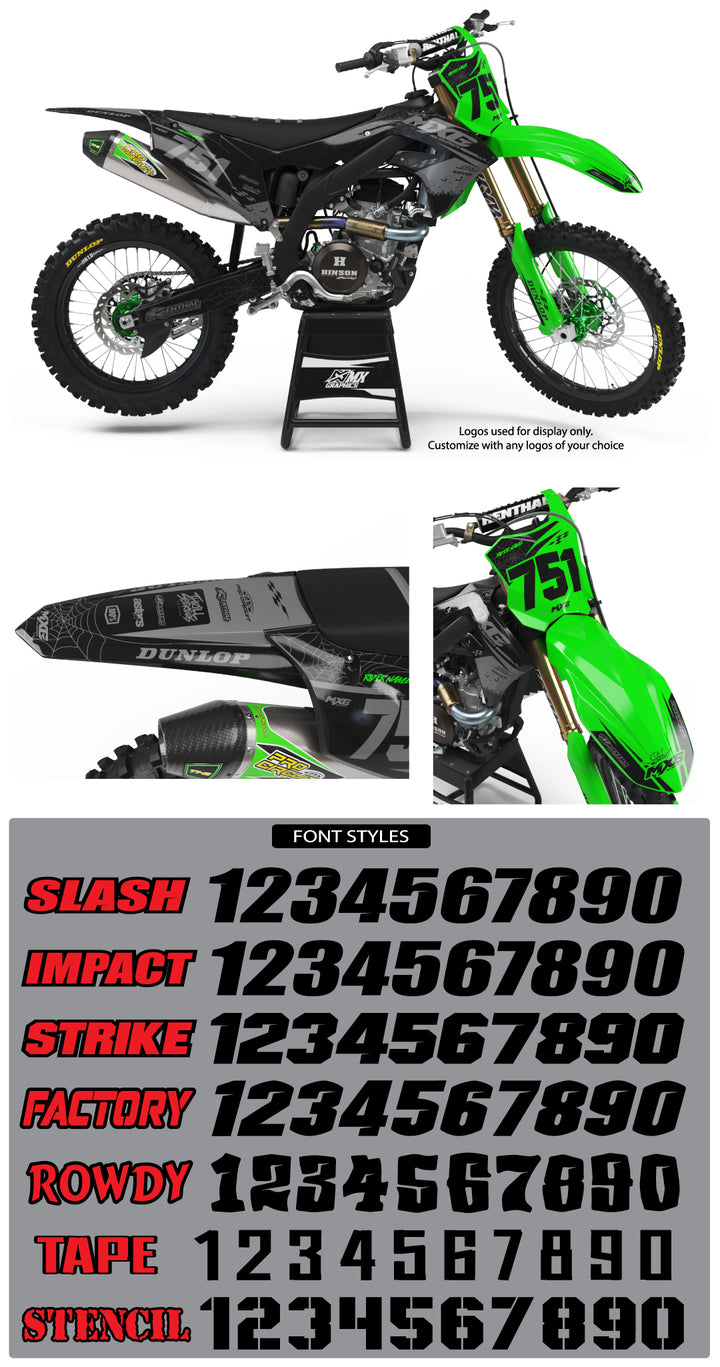 Kawasaki Haunted Graphic Kit