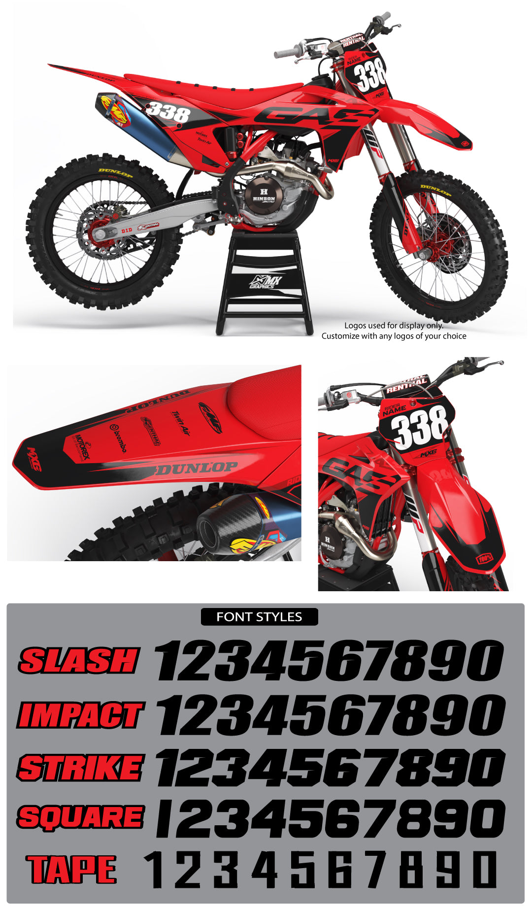 Gas Gas Pro Series Graphic Kit