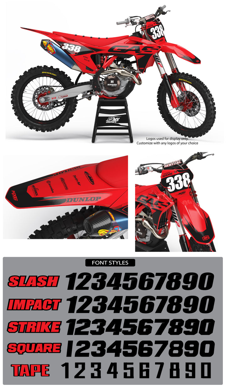Gas Gas Pro Series Graphic Kit
