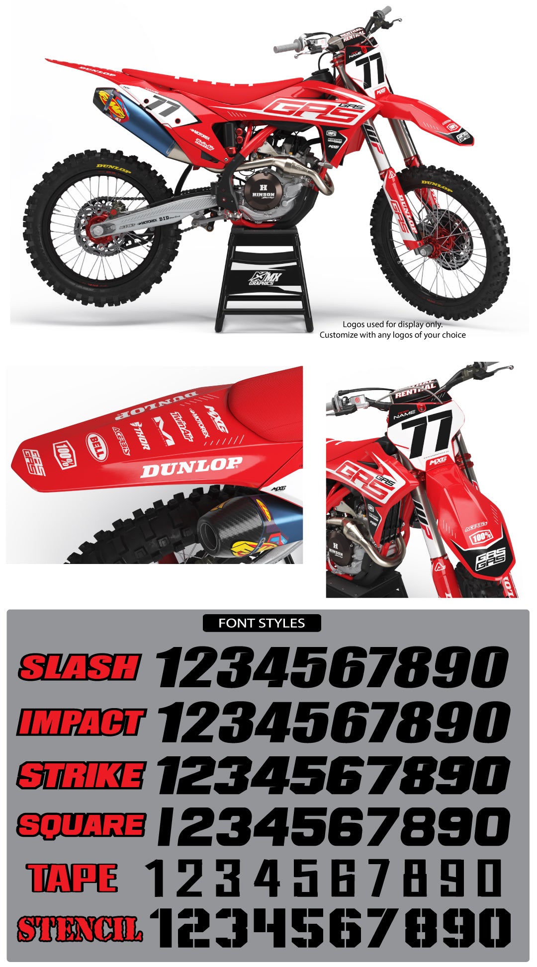 Gas Gas SuperStock Graphic Kit