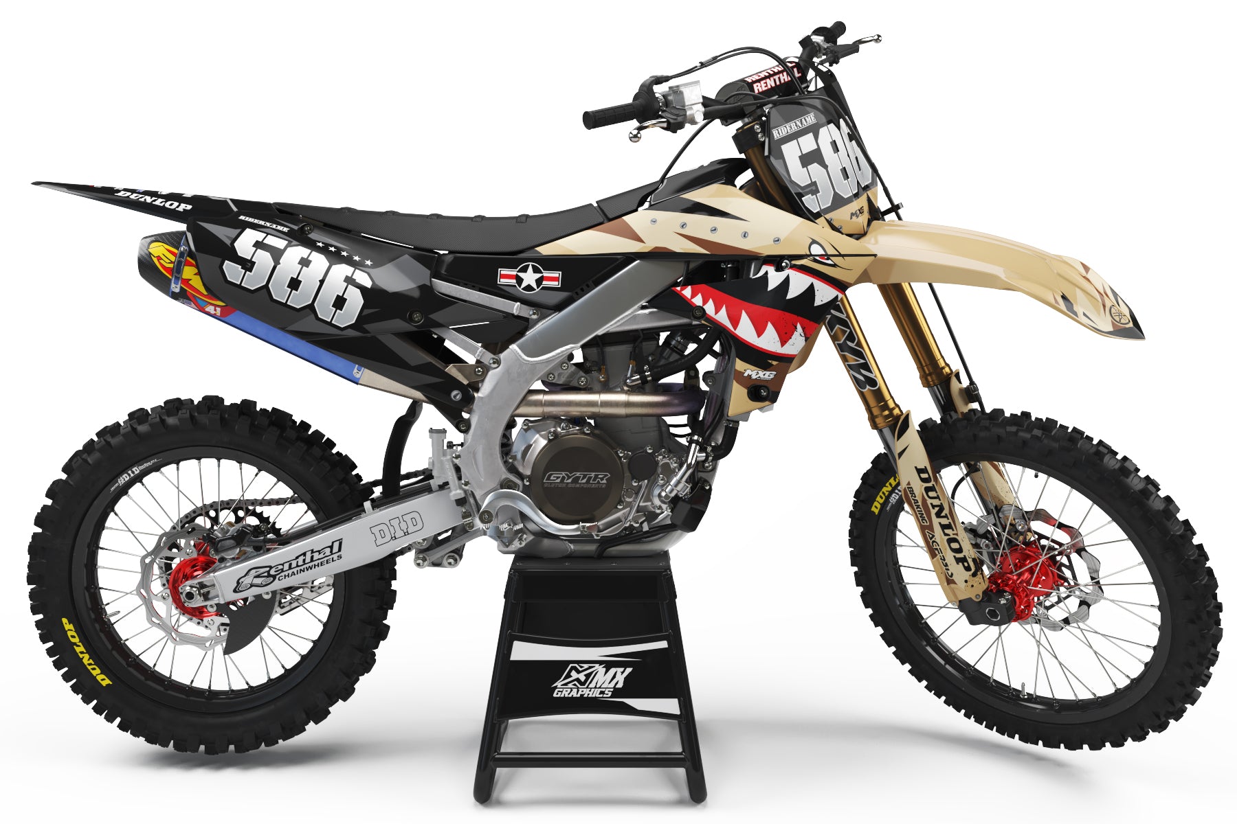 Yamaha Bomber Graphic Kit MX Graphics