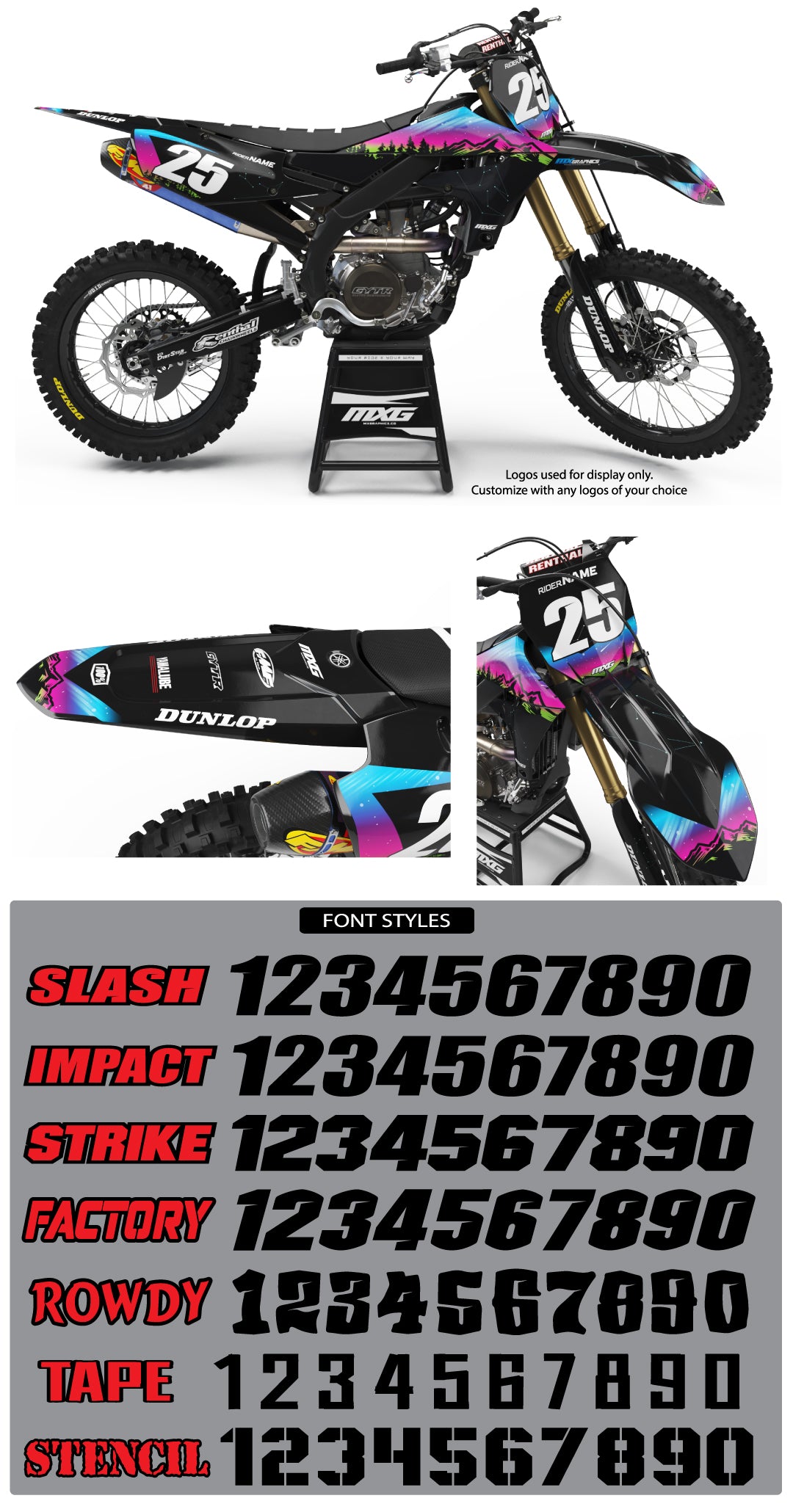Yamaha Aurora Graphic Kit