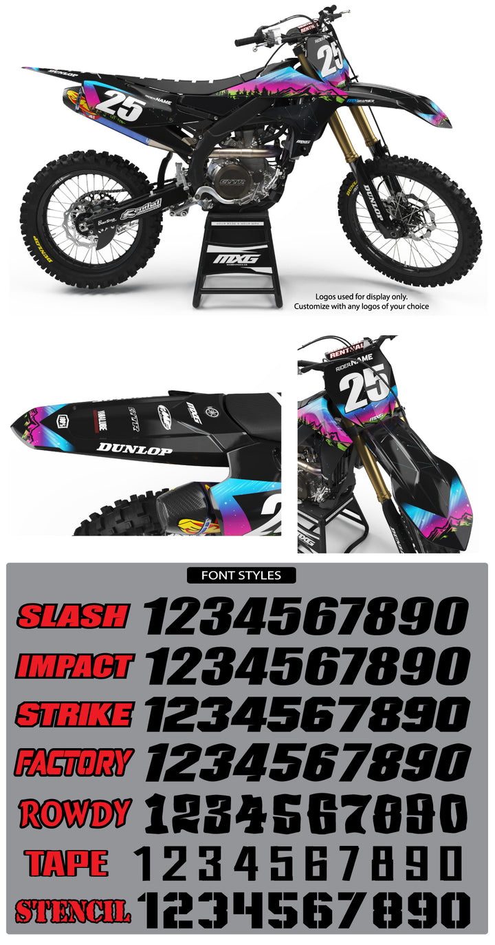 Yamaha Aurora Graphic Kit